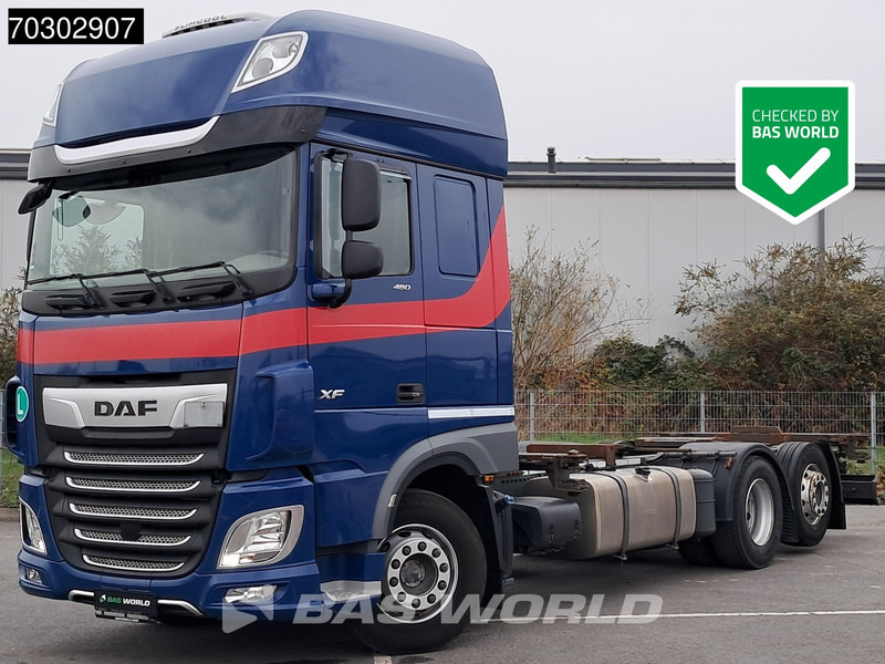 DAF XF 480 6X2 BDF Retarder SSC Lift+Steering Axle Automatic Euro 6 - Грузовик-контейнеровоз/ Сменный кузов: фото 1 DAF XF 480 6X2 BDF Retarder SSC Lift+Steering Axle Automatic Euro 6 - Грузовик-контейнеровоз/ Сменный кузов: фото 1