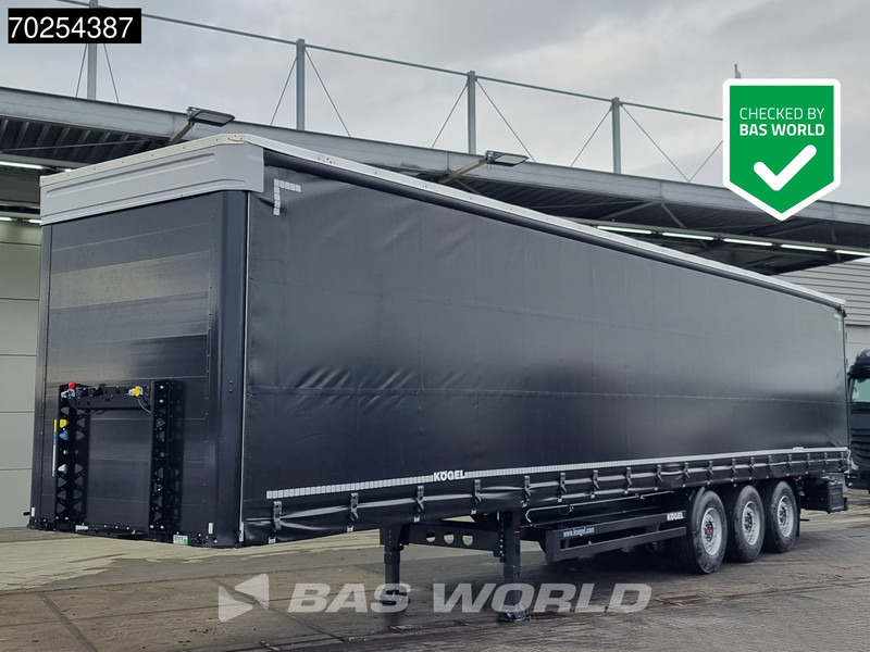 Новый Тентованный полуприцеп Kögel S24-1 3 axles NEW SAF Liftachse Edscha: фото 1