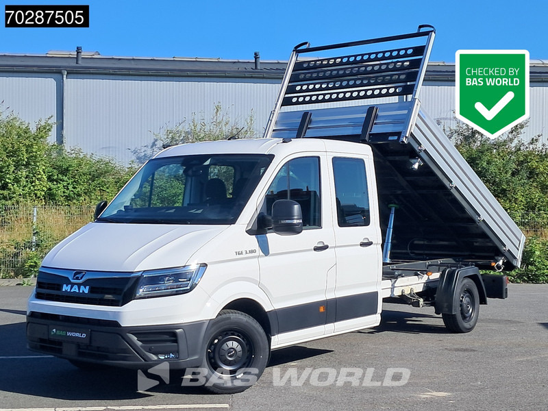 MAN TGE 3.180 Neu! Dreiseitenkipper Automatik 2025 Facelift 180PS AHK LED Klima Tempomat Navi ACC Euro6 Kieper 3m3 A/C Towbar Cruise control - Малотоннажный самосвал: фото 1 MAN TGE 3.180 Neu! Dreiseitenkipper Automatik 2025 Facelift 180PS AHK LED Klima Tempomat Navi ACC Euro6 Kieper 3m3 A/C Towbar Cruise control - Малотоннажный самосвал: фото 1