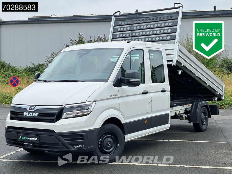MAN TGE 3.180 Neu! Dreiseitenkipper Automatik 2025 Facelift 180PS AHK LED Klima Tempomat Navi ACC Euro6 Kieper 3m3 - Малотоннажный самосвал: фото 1 MAN TGE 3.180 Neu! Dreiseitenkipper Automatik 2025 Facelift 180PS AHK LED Klima Tempomat Navi ACC Euro6 Kieper 3m3 - Малотоннажный самосвал: фото 1