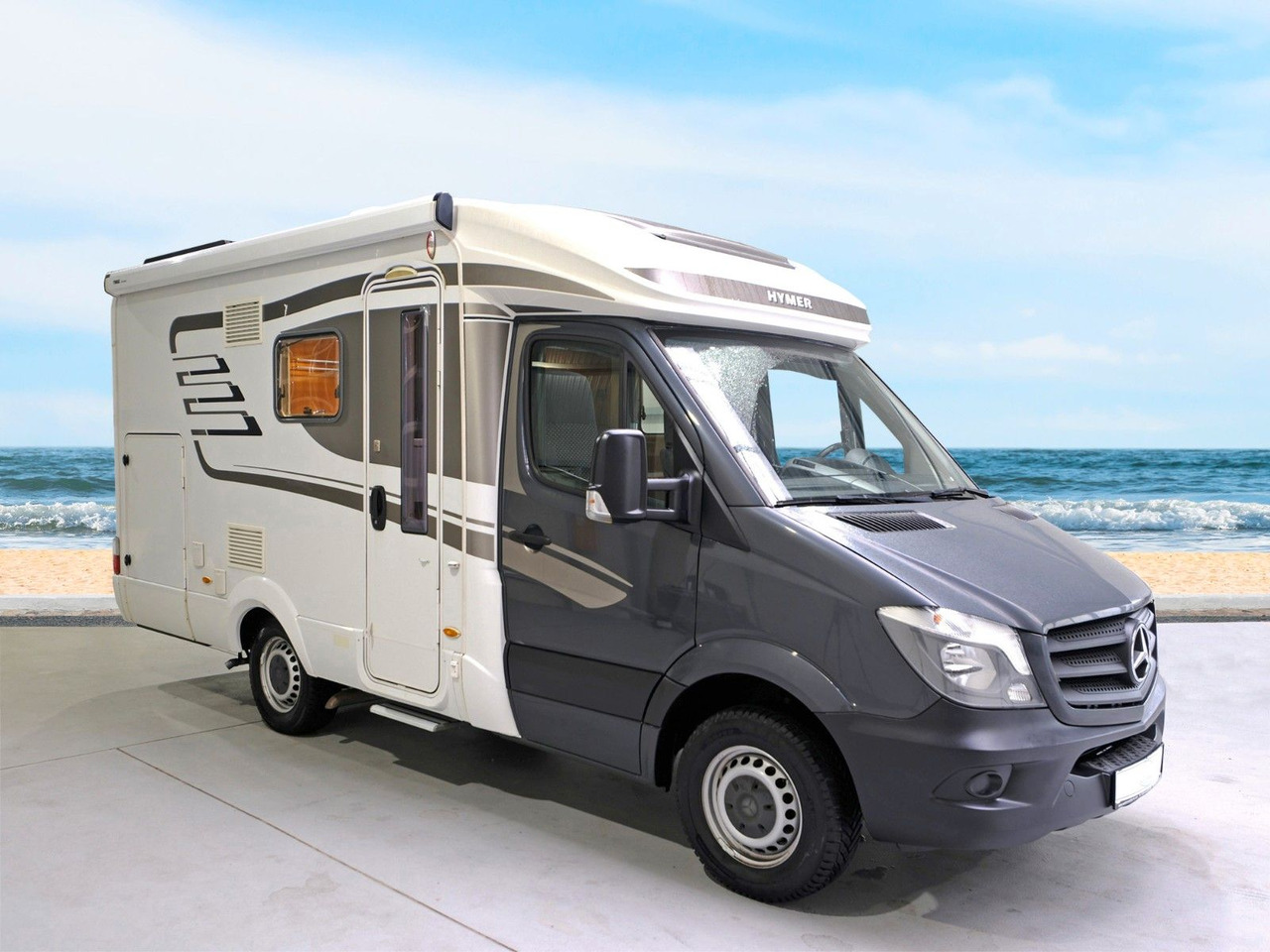 HYMER / ERIBA / HYMERCAR ML-T 540 / Automatik / Festbett / PREISKNALLER - Полуинтегрированный автодом: фото 1 HYMER / ERIBA / HYMERCAR ML-T 540 / Automatik / Festbett / PREISKNALLER - Полуинтегрированный автодом: фото 1