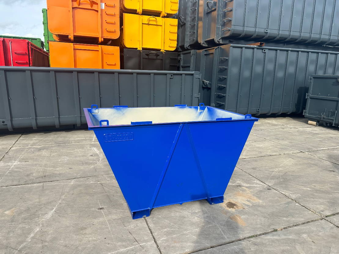 Sidalco 2 m3 sorteer bakjes - Бункер накопитель: фото 1 Sidalco 2 m3 sorteer bakjes - Бункер накопитель: фото 1