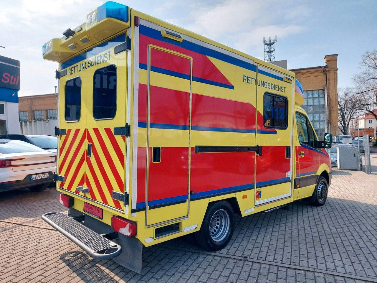 Mercedes-Benz Sprinter II Pritsche 516 Autom. RTW Ambulance в лизинг Mercedes-Benz Sprinter II Pritsche 516 Autom. RTW Ambulance: фото 7