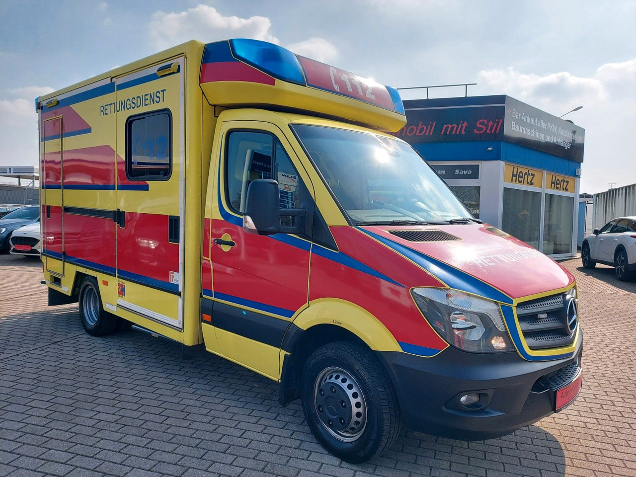 Mercedes-Benz Sprinter II Pritsche 516 Autom. RTW Ambulance - Машина скорой помощи: фото 1 Mercedes-Benz Sprinter II Pritsche 516 Autom. RTW Ambulance - Машина скорой помощи: фото 1