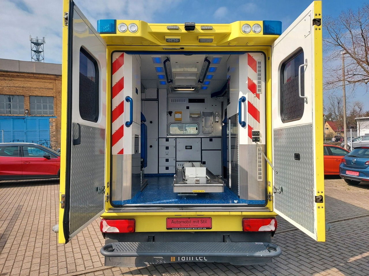 Mercedes-Benz Sprinter II Pritsche 516 Autom. RTW Ambulance - Машина скорой помощи: фото 5 Mercedes-Benz Sprinter II Pritsche 516 Autom. RTW Ambulance - Машина скорой помощи: фото 5