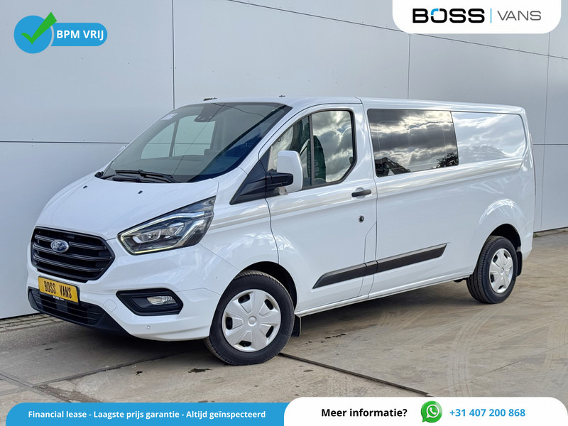 Ford Transit Custom 320 2.0 TDCI 130PK Automaat L2H1 Dubbele Cabine Adaptieve Cruise Control Airco Trekhaak Stoelverwarming Parkeersensoren Navigatie Camera - Цельнометаллический фургон, Грузопассажирский фургон: фото 1 Ford Transit Custom 320 2.0 TDCI 130PK Automaat L2H1 Dubbele Cabine Adaptieve Cruise Control Airco Trekhaak Stoelverwarming Parkeersensoren Navigatie Camera - Цельнометаллический фургон, Грузопассажирский фургон: фото 1