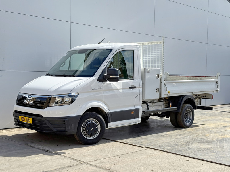 MAN TGE 5.120 2.0 TDI Kipper Dubbellucht Carplay Trekhaak Airco Camera Navigatie Benne Tipper - Малотоннажный самосвал: фото 2 MAN TGE 5.120 2.0 TDI Kipper Dubbellucht Carplay Trekhaak Airco Camera Navigatie Benne Tipper - Малотоннажный самосвал: фото 2