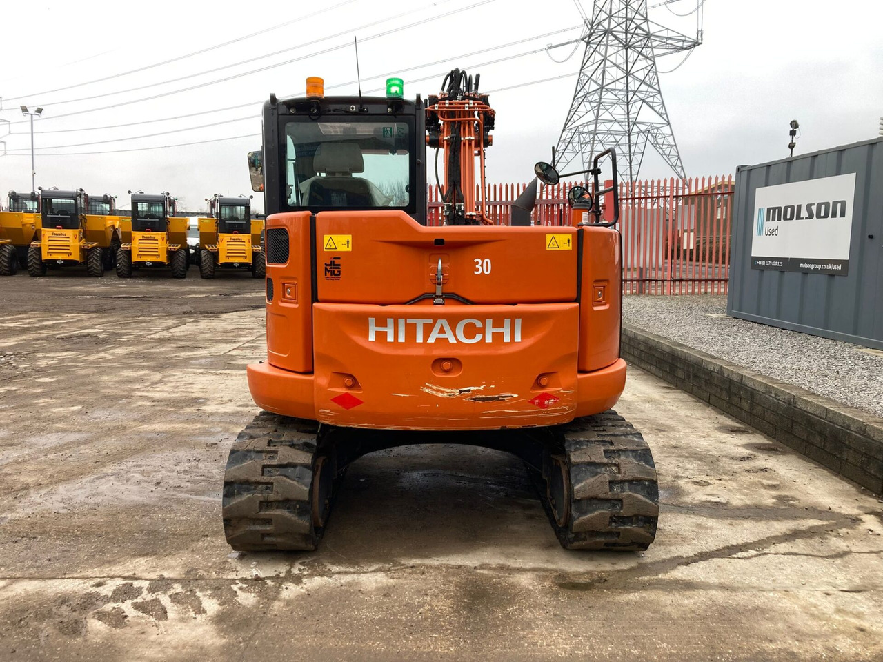 Hitachi ZX85USBR-6 2PB - Мини-экскаватор: фото 4 Hitachi ZX85USBR-6 2PB - Мини-экскаватор: фото 4