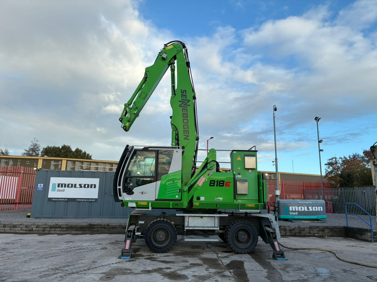 Sennebogen 818E Electric - Перегружатель: фото 2 Sennebogen 818E Electric - Перегружатель: фото 2