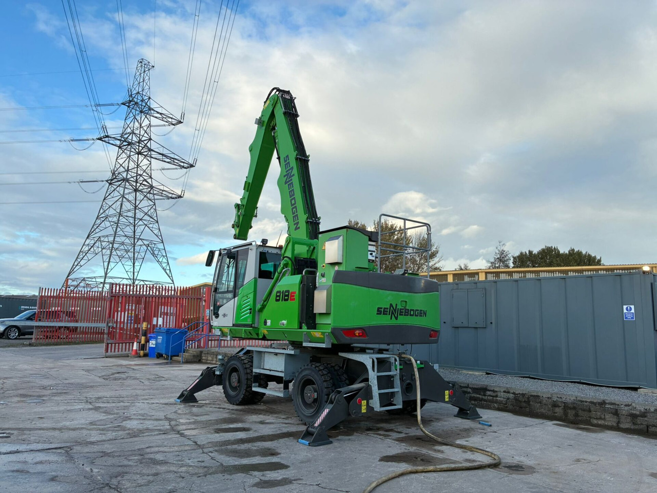 Sennebogen 818E Electric - Перегружатель: фото 3 Sennebogen 818E Electric - Перегружатель: фото 3
