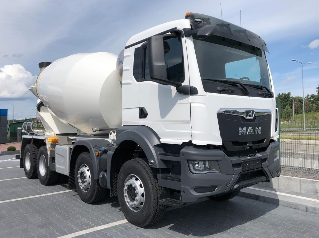 MAN TGS 35.440 8X4 GSR FML 9 M3 - Автобетоносмеситель: фото 1 MAN TGS 35.440 8X4 GSR FML 9 M3 - Автобетоносмеситель: фото 1