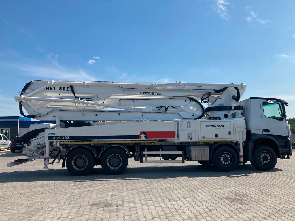Mercedes-Benz AROCS 4451 6350 mm BETONSTAR H51.20 Verfügbar - Автобетононасос: фото 3 Mercedes-Benz AROCS 4451 6350 mm BETONSTAR H51.20 Verfügbar - Автобетононасос: фото 3