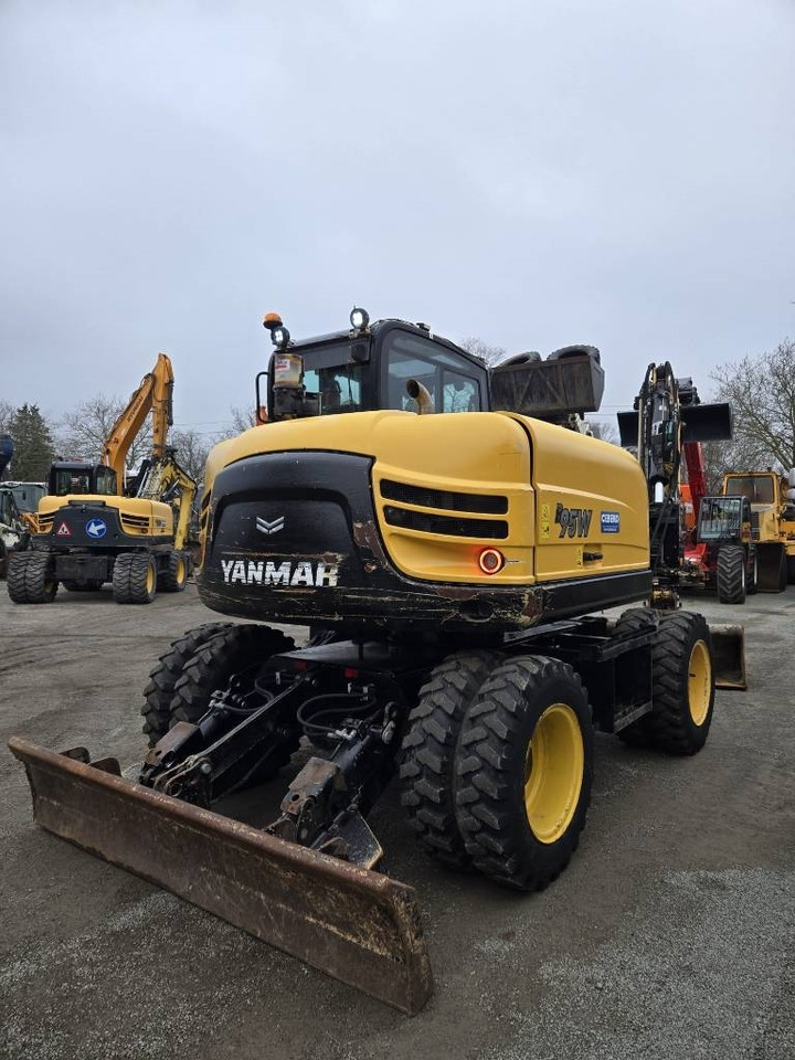 Yanmar B 95 W - Колёсный экскаватор: фото 4 Yanmar B 95 W - Колёсный экскаватор: фото 4