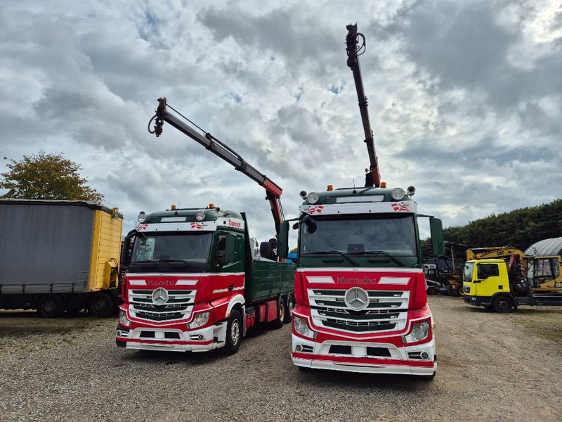Mercedes-Benz Actros 2551/6x2 // Palfinger 16002 B // 2 x trucks - Автоманипулятор: фото 3 Mercedes-Benz Actros 2551/6x2 // Palfinger 16002 B // 2 x trucks - Автоманипулятор: фото 3