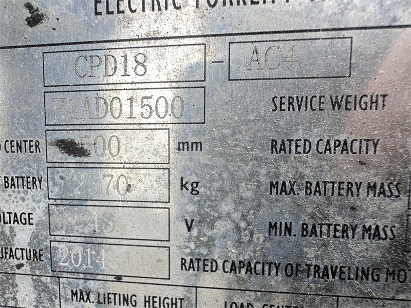 Электропогрузчик NPtrucks A18 truck with bucket and forks: фото 7 Электропогрузчик NPtrucks A18 truck with bucket and forks: фото 7