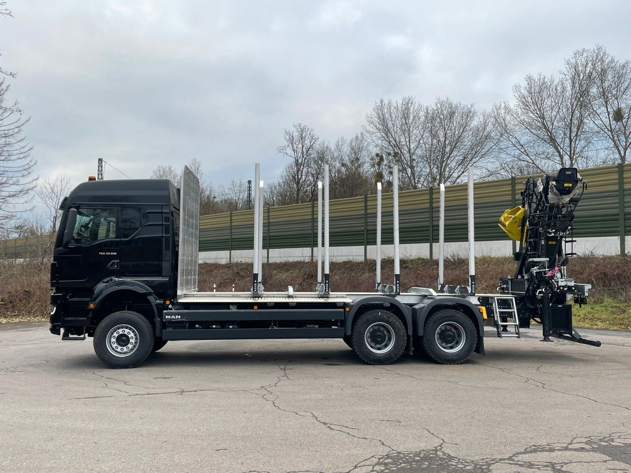 MAN TGS 33.510 6X4 BB Euro6e LogLift 165Z - Лесовоз, Автоманипулятор: фото 3 MAN TGS 33.510 6X4 BB Euro6e LogLift 165Z - Лесовоз, Автоманипулятор: фото 3