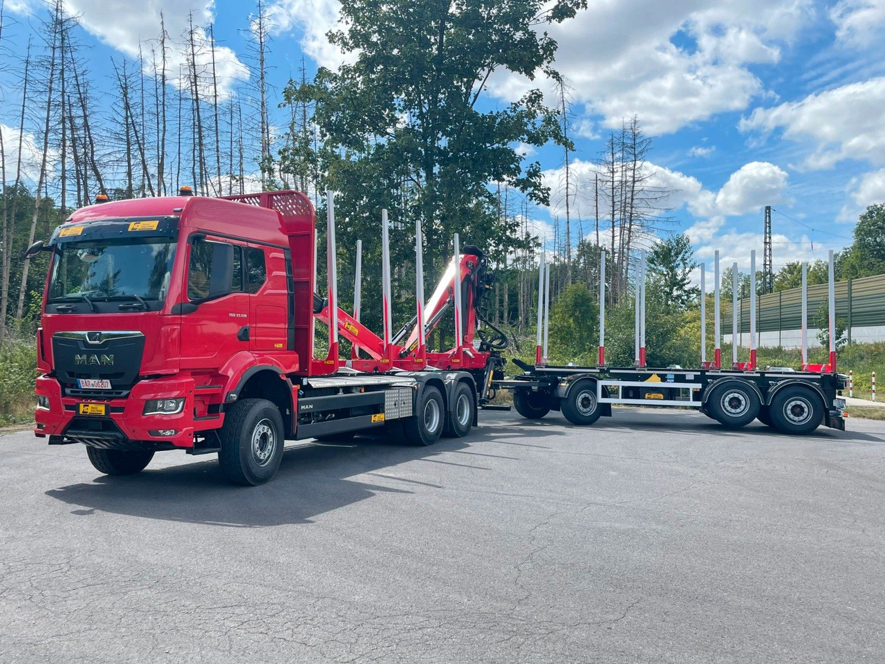 MAN TGS 33.510 6X4 BL Euro6e EPSILON 170Z - Лесовоз, Автоманипулятор: фото 1 MAN TGS 33.510 6X4 BL Euro6e EPSILON 170Z - Лесовоз, Автоманипулятор: фото 1