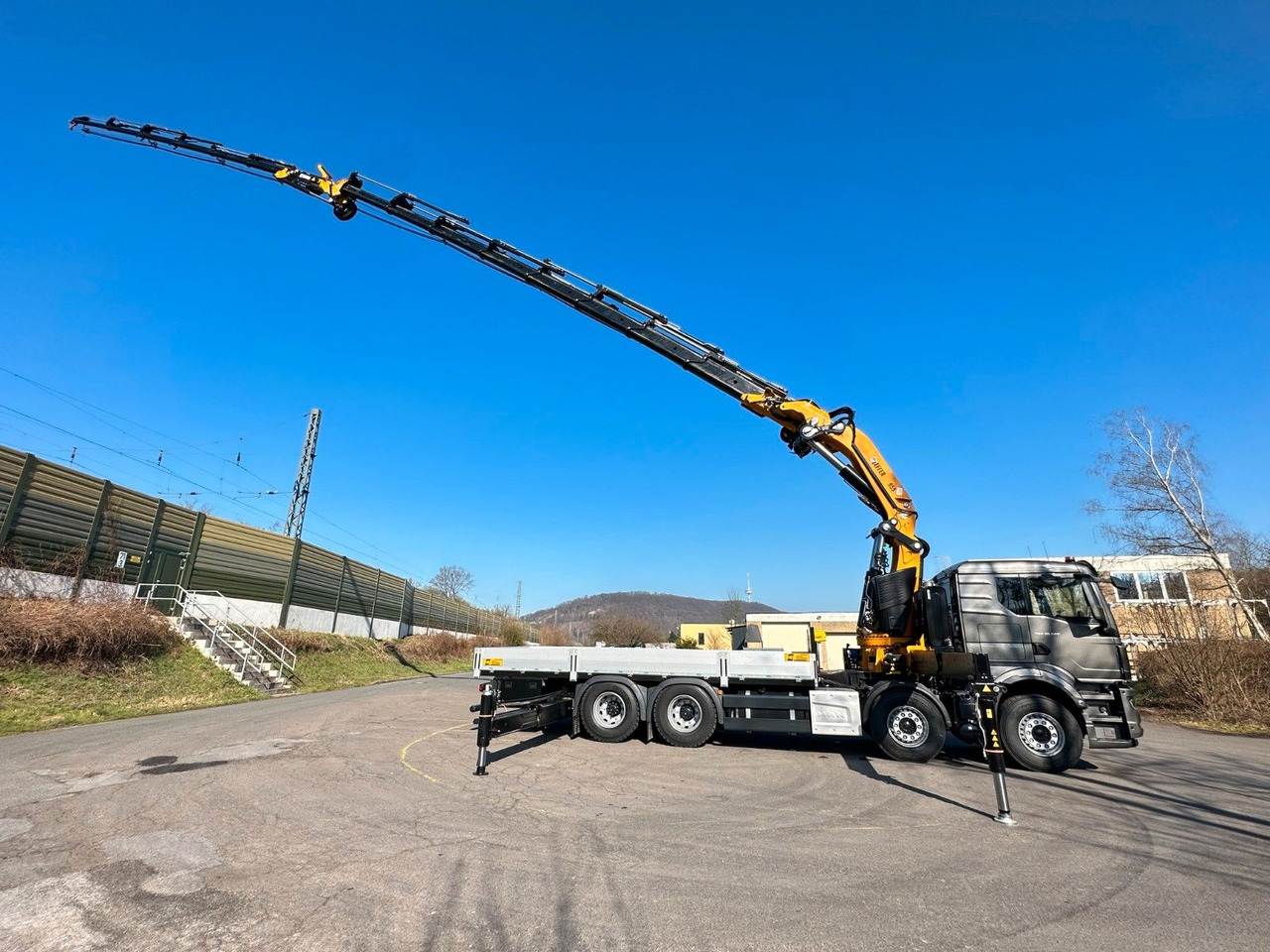 Грузовик бортовой/ Платформа, Автоманипулятор MAN TGS 35.520 8X4 TG 3 EFFER 955-8s +Jib 6sAUTOKRAN: фото 16