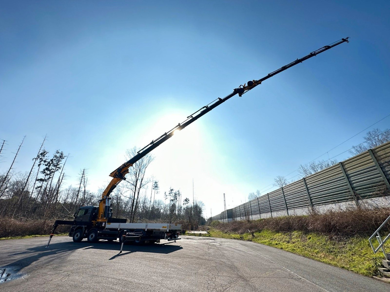 Грузовик бортовой/ Платформа, Автоманипулятор MAN TGS 35.520 8X4 TG 3 EFFER 955-8s +Jib 6sAUTOKRAN: фото 18