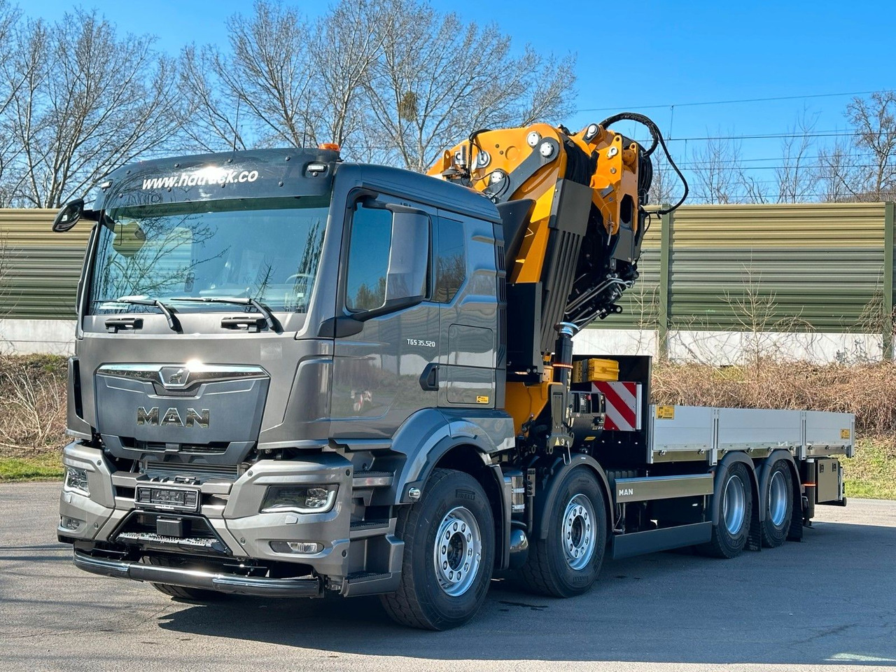 Грузовик бортовой/ Платформа, Автоманипулятор MAN TGS 35.520 8X4 TG 3 EFFER 955-8s +Jib 6sAUTOKRAN: фото 5