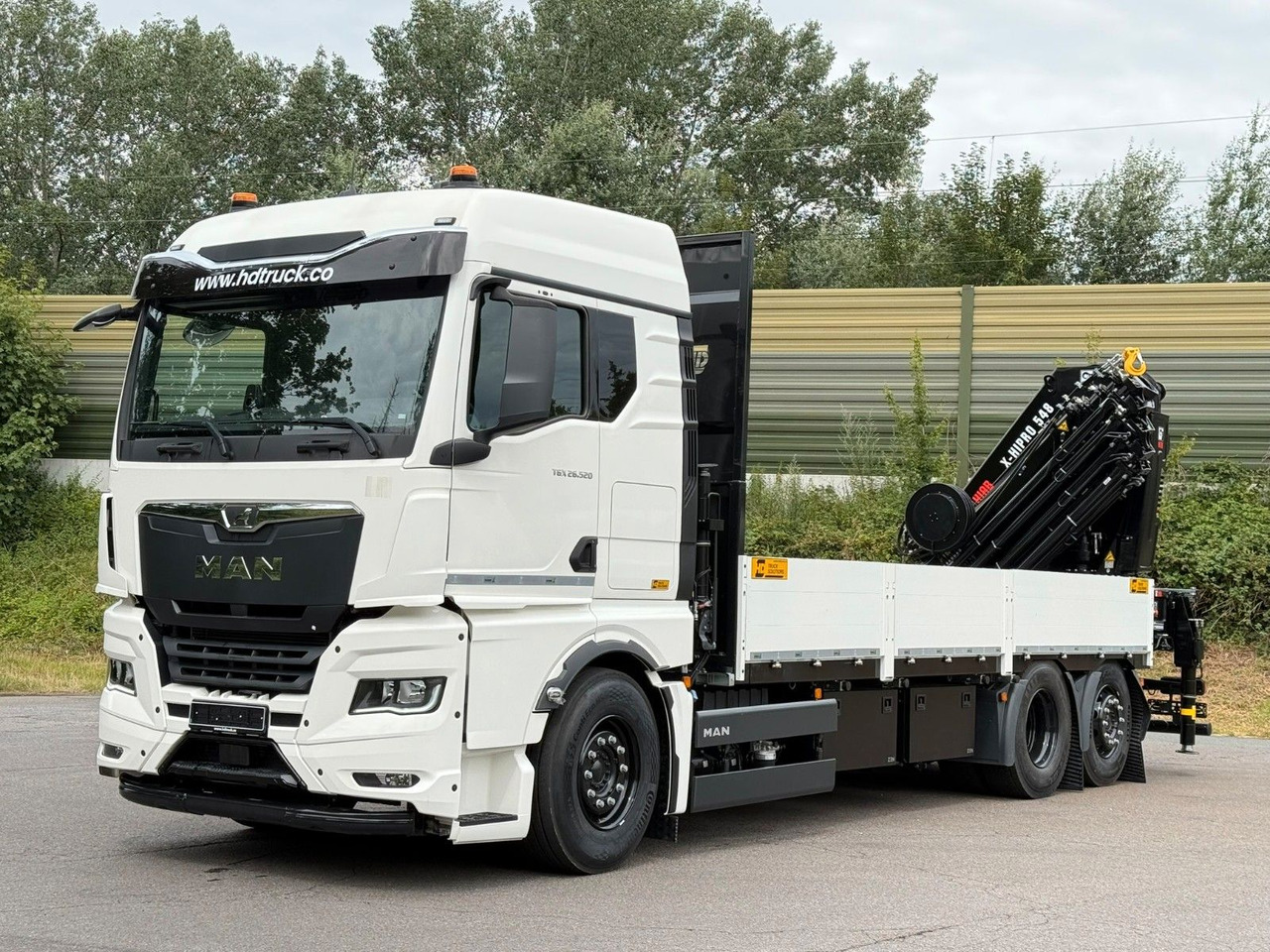 MAN TGX 26.520 TG3 Retarder / 6X2 Hiab 548 E 8 - Автоманипулятор: фото 1 MAN TGX 26.520 TG3 Retarder / 6X2 Hiab 548 E 8 - Автоманипулятор: фото 1