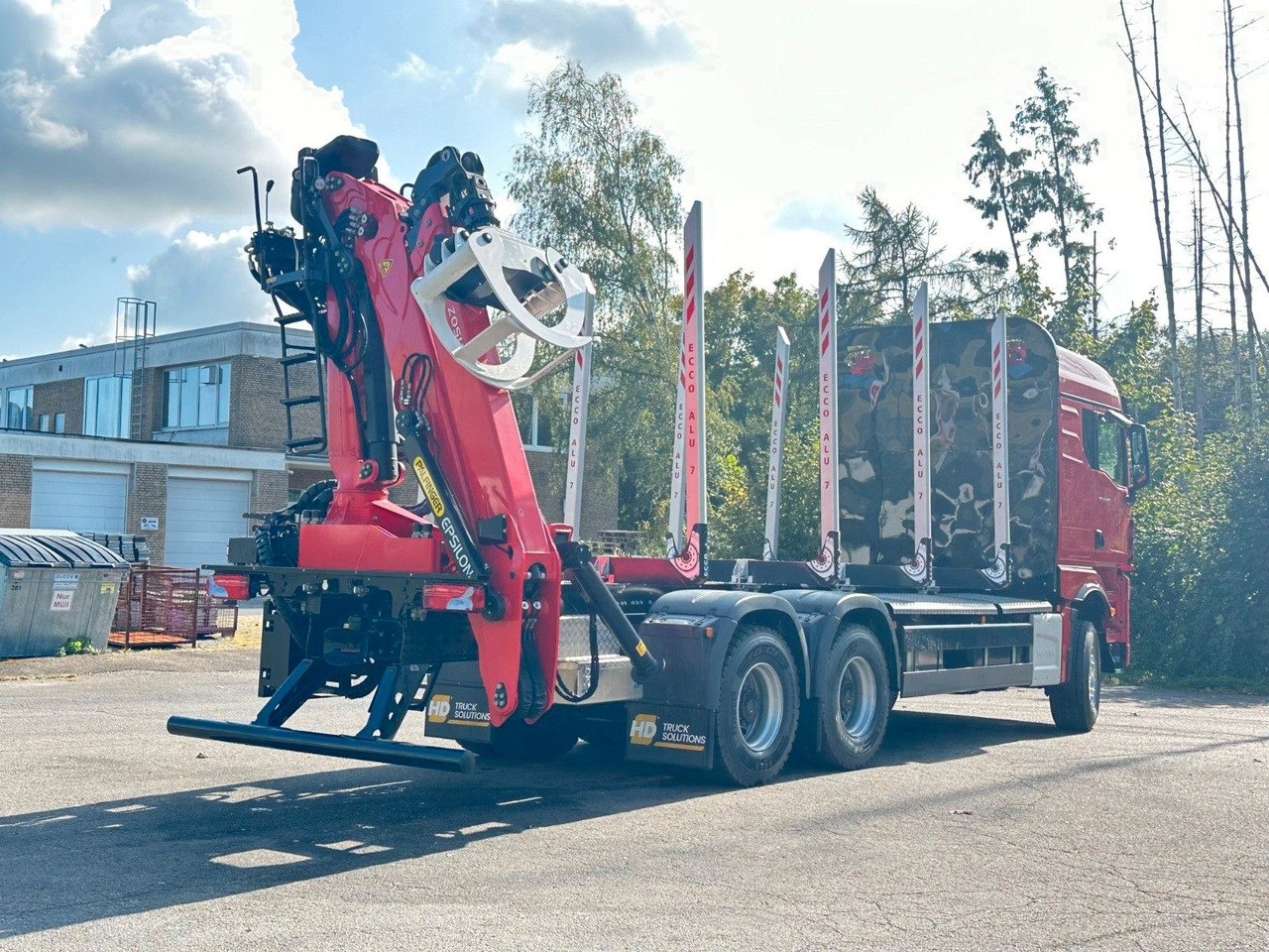 Лесовоз, Автоманипулятор MAN TGX 33.510 6X4 BL Euro6e  EPSILON 150 Z: фото 7