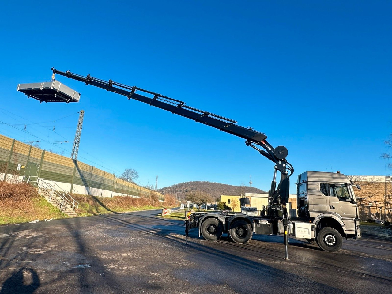 Тягач MAN TGS 26.520 6x6  Kran HIAB X-HIPRO 548E-8: фото 17