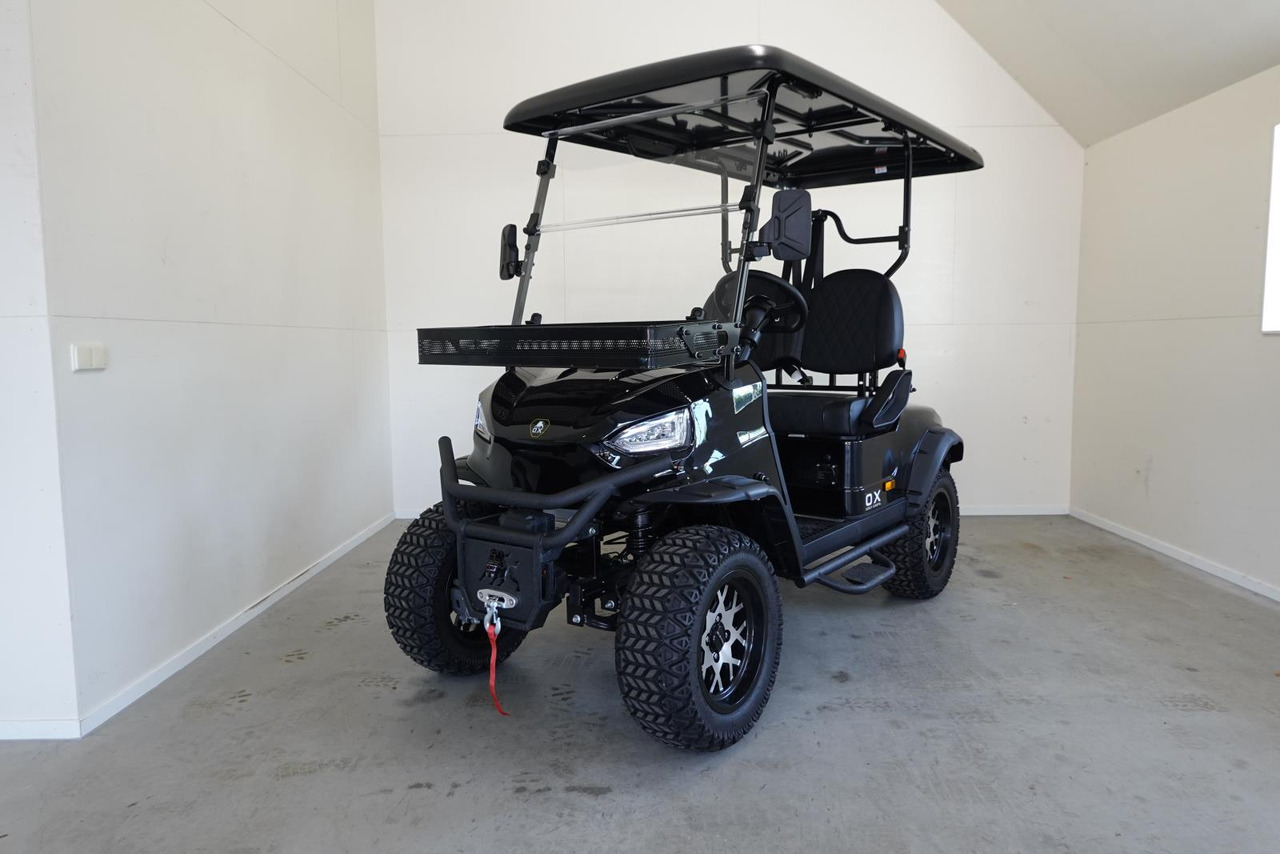 OX KG2 2-pers Verhoogde Golfkar Zilver Nieuw - Гольф-кар: фото 1 OX KG2 2-pers Verhoogde Golfkar Zilver Nieuw - Гольф-кар: фото 1