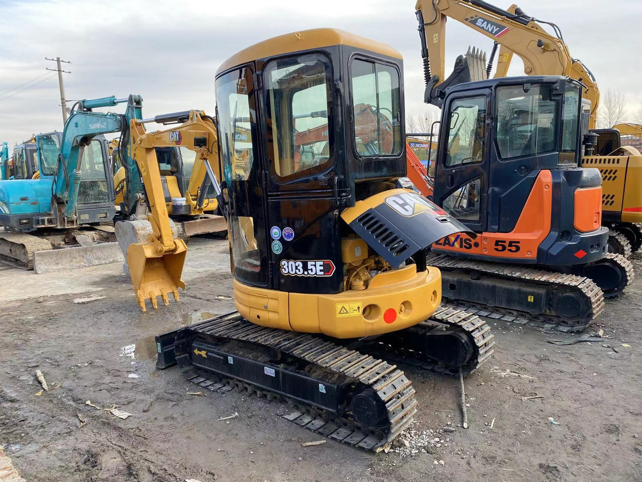 CATERPILLAR 303.5E2 - Мини-экскаватор: фото 1 CATERPILLAR 303.5E2 - Мини-экскаватор: фото 1