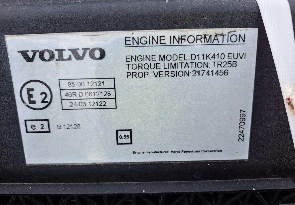 VOLVO SILNIK KOMPLETNY VOLVO FM 4 FMX D11K 410 450 - Двигатель для Грузовиков: фото 5 VOLVO SILNIK KOMPLETNY VOLVO FM 4 FMX D11K 410 450 - Двигатель для Грузовиков: фото 5