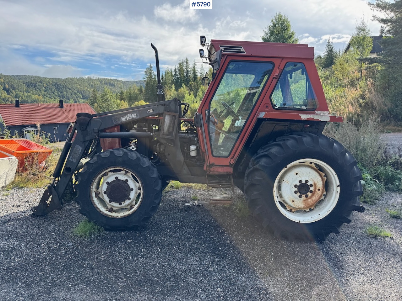 1986 Fiat 70-90 DT w/ front loader. - Трактор: фото 1 1986 Fiat 70-90 DT w/ front loader. - Трактор: фото 1