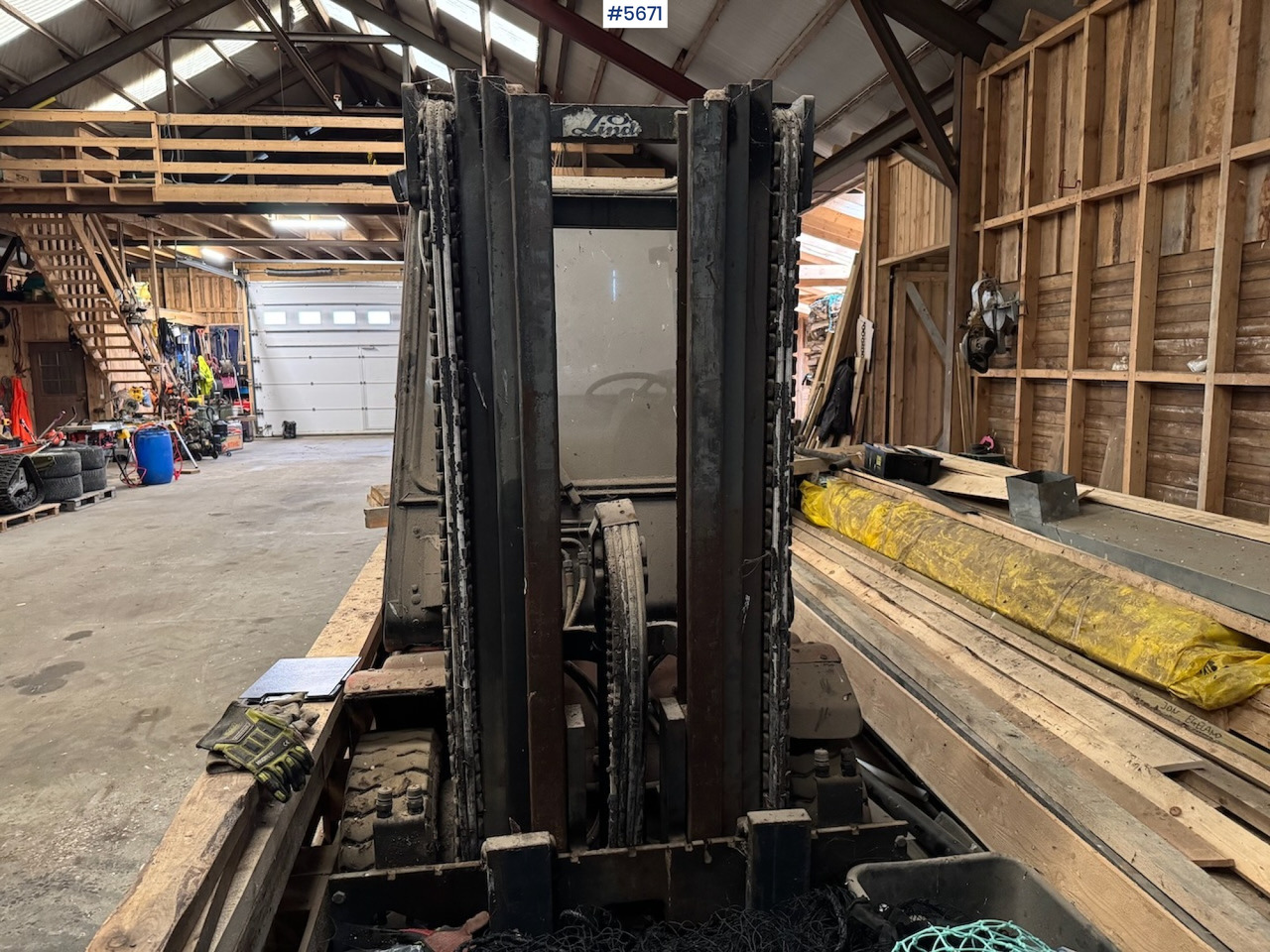 1991 Linde H-40 D. - Вилочный погрузчик: фото 5 1991 Linde H-40 D. - Вилочный погрузчик: фото 5