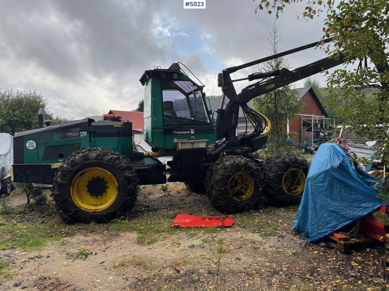 1994 Timberjack 1270 - Харвестер: фото 1 1994 Timberjack 1270 - Харвестер: фото 1