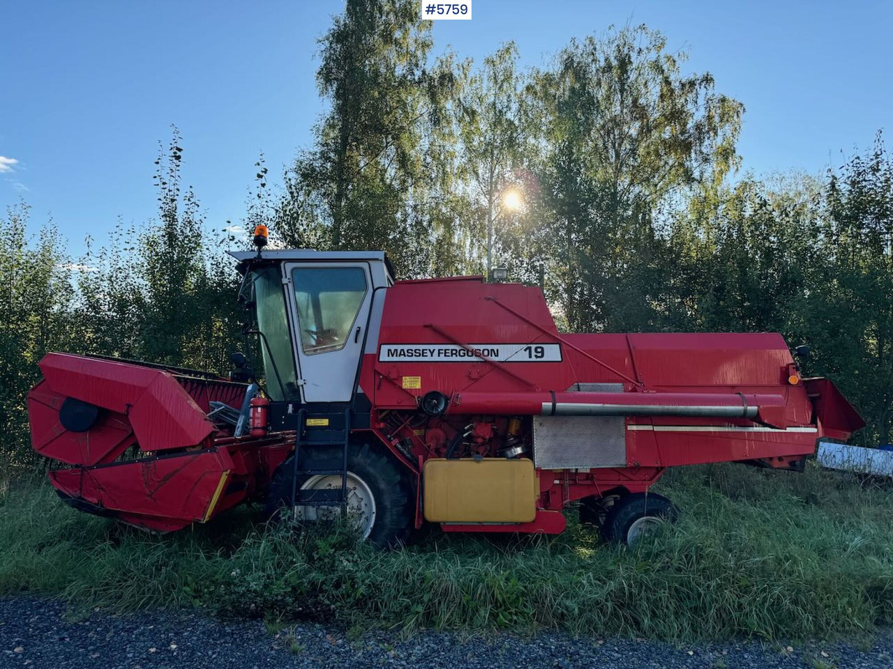 1995 Massey ferguson 19 - Зерноуборочный комбайн: фото 5 1995 Massey ferguson 19 - Зерноуборочный комбайн: фото 5