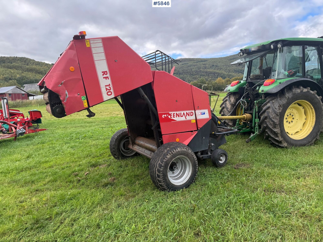 1996 Greenland RF120 round baler. WATCH THE VIDEO! - Техника для сенозаготовки: фото 1 1996 Greenland RF120 round baler. WATCH THE VIDEO! - Техника для сенозаготовки: фото 1