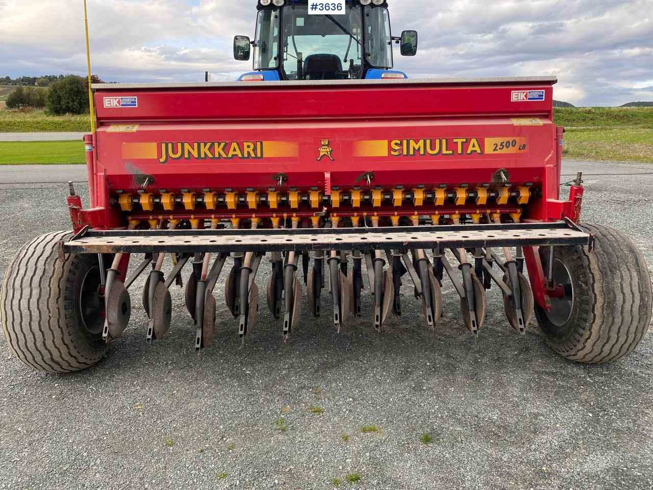 1997 Junkkari Simulta 2500 seed drill - Сеялка: фото 2 1997 Junkkari Simulta 2500 seed drill - Сеялка: фото 2