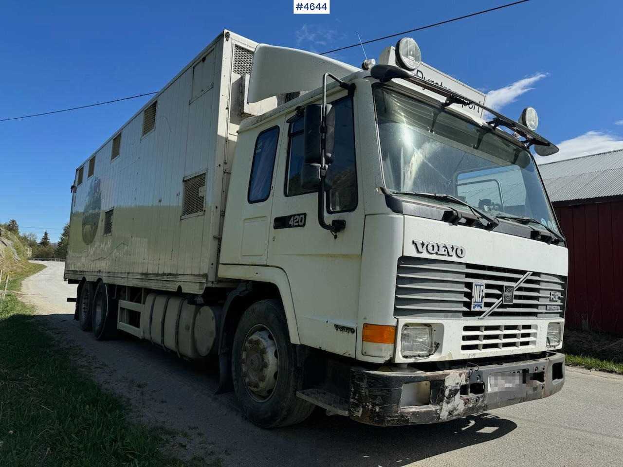 1997 Volvo FL12 6x2 Dyretransportbil - Грузовик для перевозки животных: фото 4 1997 Volvo FL12 6x2 Dyretransportbil - Грузовик для перевозки животных: фото 4