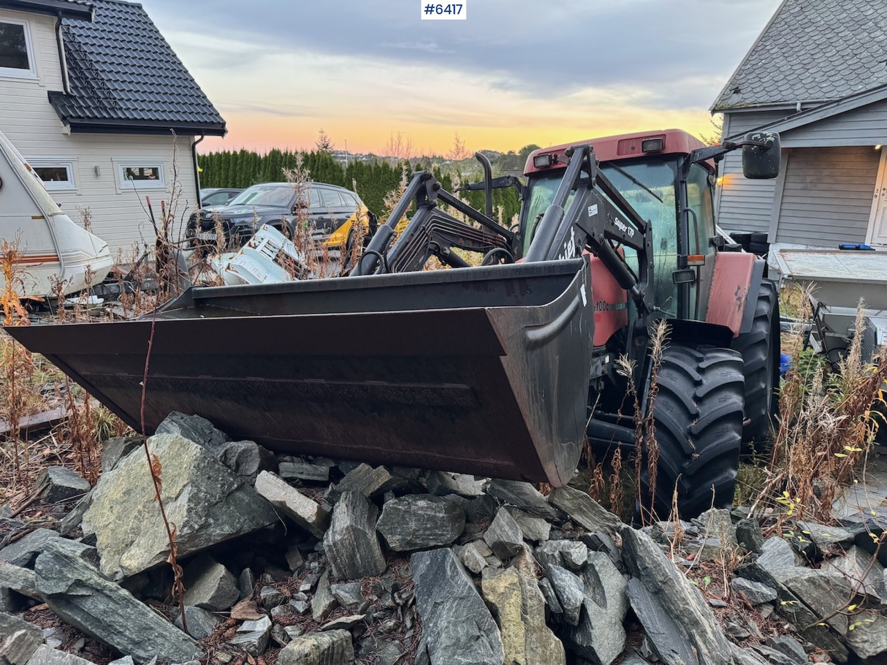 1999 Case IH Maxxum MX 100C w/ front loader, bucket and blade. Repair object. - Трактор: фото 5 1999 Case IH Maxxum MX 100C w/ front loader, bucket and blade. Repair object. - Трактор: фото 5