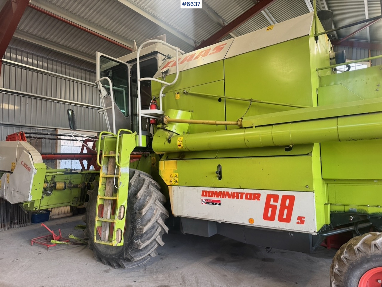 1999 Claas Dominator 68 S combine harvester with twin wheels. Well-maintained / Recently upgraded! - Зерноуборочный комбайн: фото 5 1999 Claas Dominator 68 S combine harvester with twin wheels. Well-maintained / Recently upgraded! - Зерноуборочный комбайн: фото 5