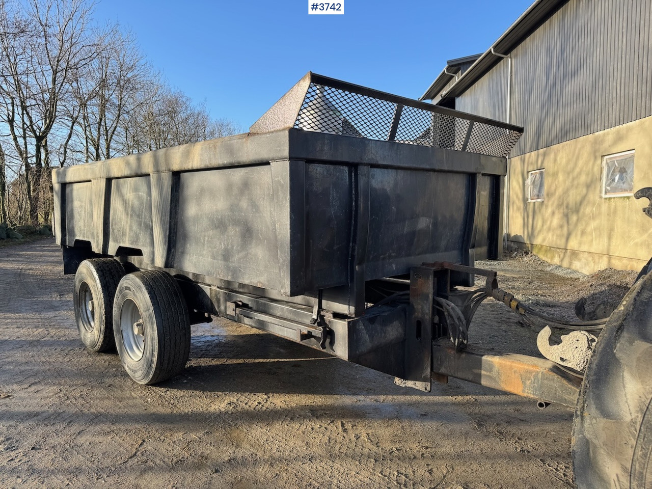 2003 Sele Weld 16 Dumper trailer. - Сельскохозяйственный прицеп-самосвал: фото 3 2003 Sele Weld 16 Dumper trailer. - Сельскохозяйственный прицеп-самосвал: фото 3