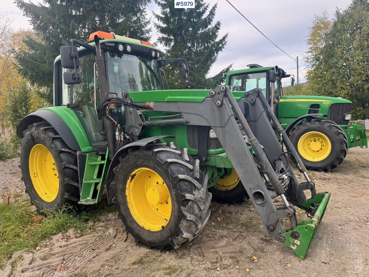 2005 John Deere 6420 with Front Loader - Трактор: фото 2 2005 John Deere 6420 with Front Loader - Трактор: фото 2