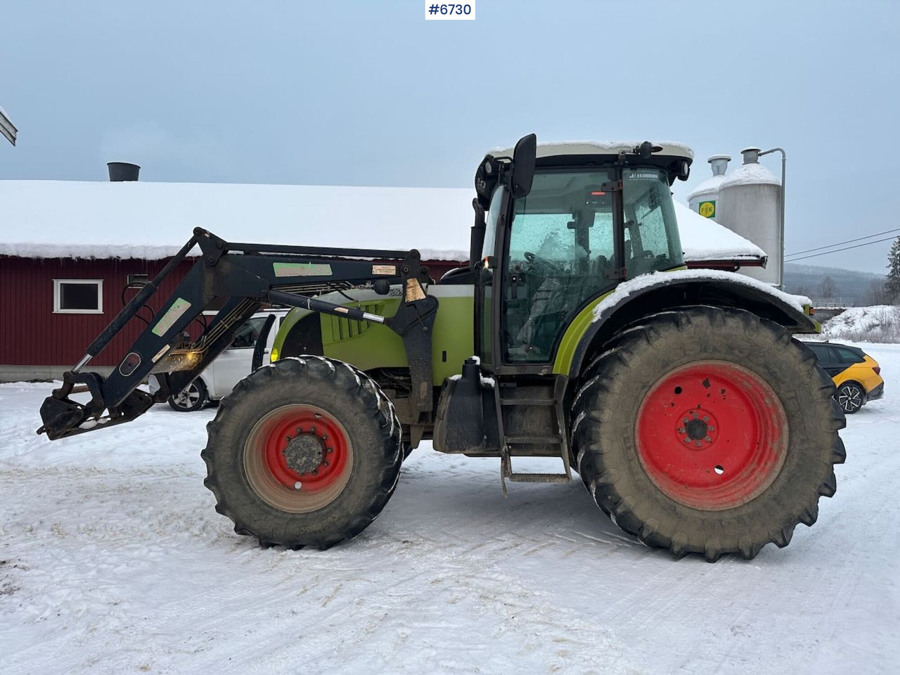 2007 Claas Ares 697 4x4 with front loader. SEE VIDEO. - Трактор: фото 2 2007 Claas Ares 697 4x4 with front loader. SEE VIDEO. - Трактор: фото 2