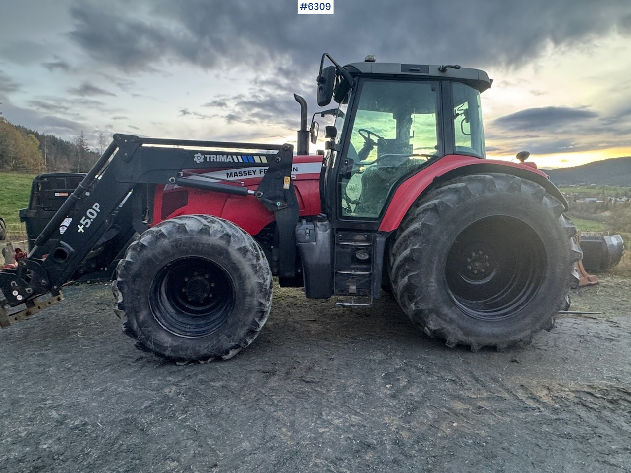 2007 Massey Ferguson 6465 Dyna 6 w/ front loader with 3rd function! - Трактор: фото 2 2007 Massey Ferguson 6465 Dyna 6 w/ front loader with 3rd function! - Трактор: фото 2