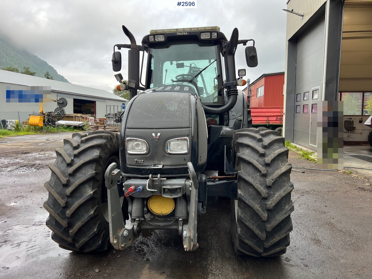 2010 Valtra T182 Versu Tractor w/ 2015 NHS 300E Chipper and 2015 Junkkari P4169 Crane - Трактор: фото 4 2010 Valtra T182 Versu Tractor w/ 2015 NHS 300E Chipper and 2015 Junkkari P4169 Crane - Трактор: фото 4