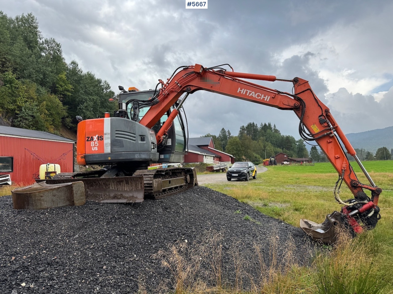 2011 Hitachi ZX 85 US-3 w/rotor tilt and buckets - Экскаватор: фото 4 2011 Hitachi ZX 85 US-3 w/rotor tilt and buckets - Экскаватор: фото 4