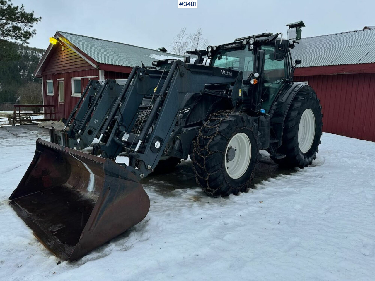 2015 Valtra N174D w/ Front loader - Трактор: фото 1 2015 Valtra N174D w/ Front loader - Трактор: фото 1