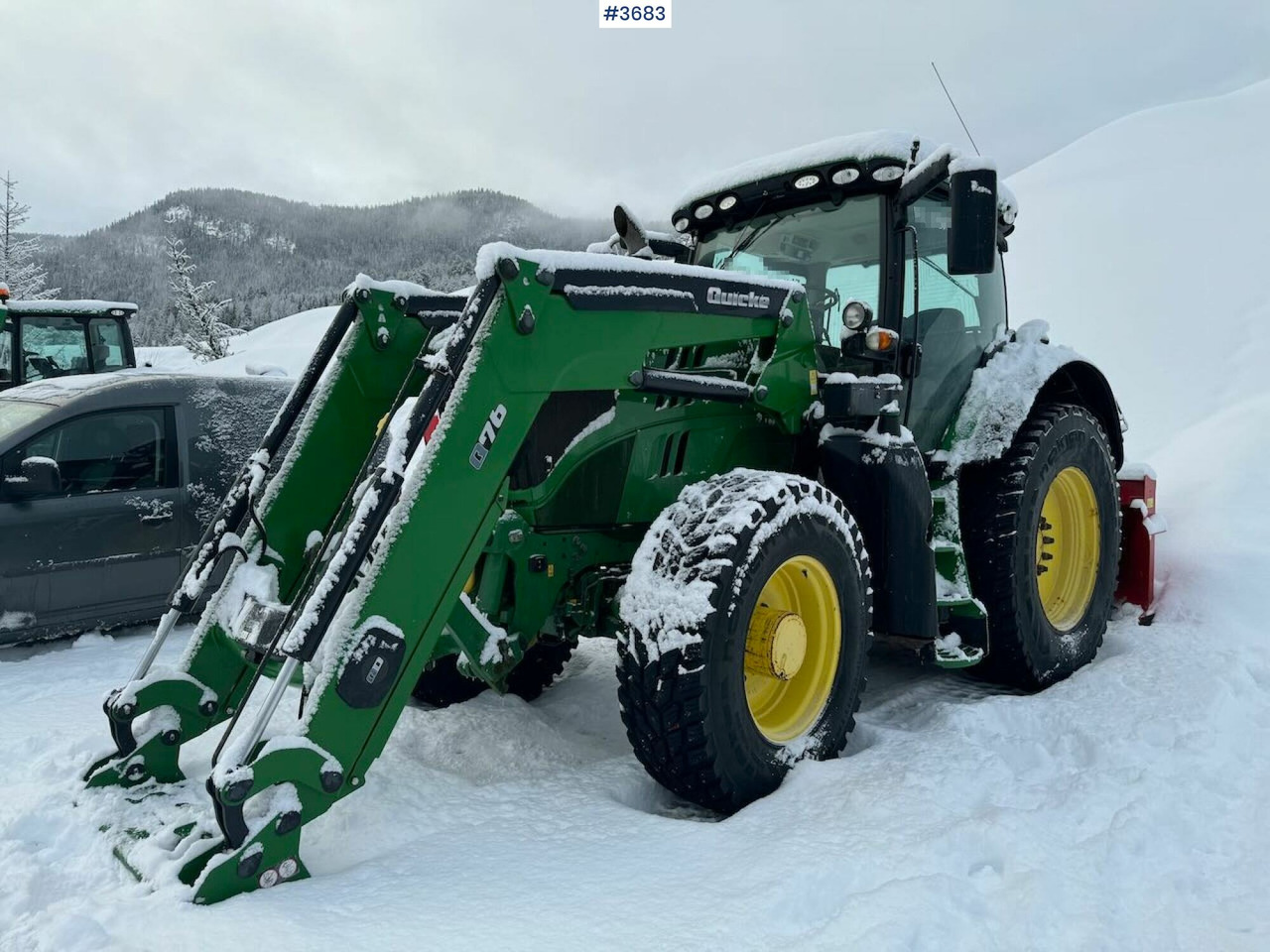 2016 John Deere 6175R 4x4 w/ front loader - Трактор: фото 5 2016 John Deere 6175R 4x4 w/ front loader - Трактор: фото 5