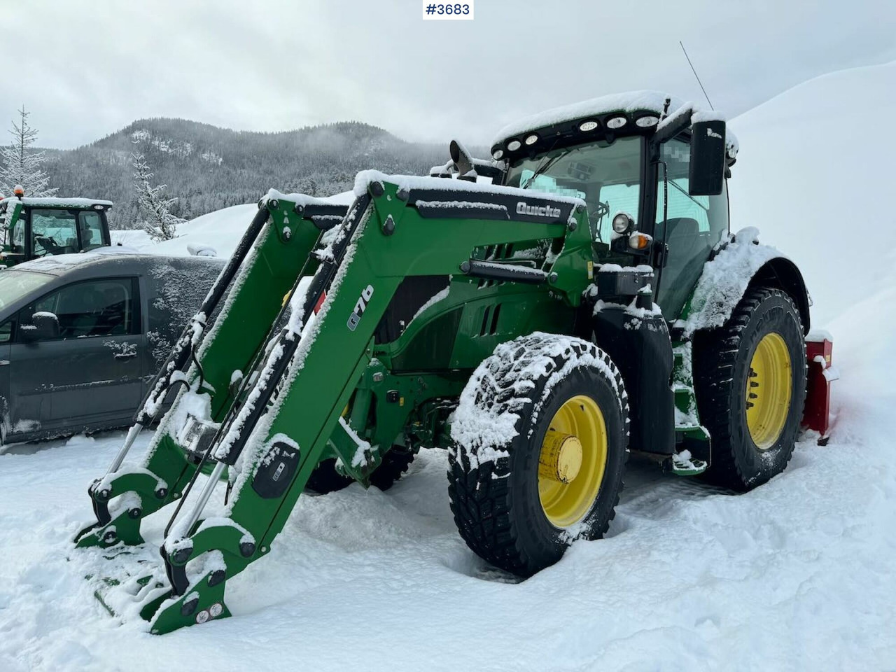 2016 John Deere 6175R 4x4 w/ front loader - Трактор: фото 4 2016 John Deere 6175R 4x4 w/ front loader - Трактор: фото 4