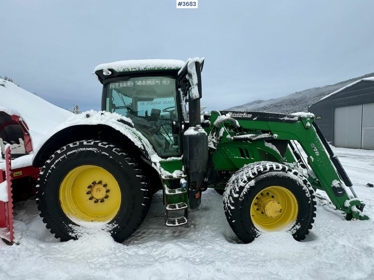 2016 John Deere 6175R 4x4 w/ front loader - Трактор: фото 1 2016 John Deere 6175R 4x4 w/ front loader - Трактор: фото 1