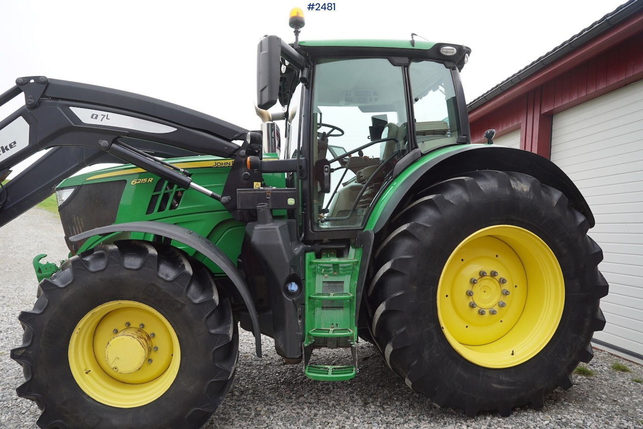 2017 John Deere 6215R w/Quicke loader and front hydraulics - Трактор: фото 4 2017 John Deere 6215R w/Quicke loader and front hydraulics - Трактор: фото 4